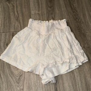 White dress shorts